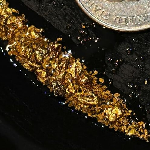 Bobby Nugget Gold Paydirt | Gold Rush Panning Concentrates unsearched & Added | Gold Prospecting Pay Dirt + Guaranteed Lucky&rsquo;s Bonus Bag
