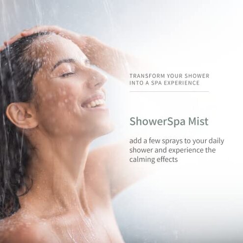 European Spa Source Eucalyptus ShowerSpa Mist Spray for Aromatherapy, At Home Spa Experience, Sinus Congestion Relief, and Tension Relief, 4 fl oz.