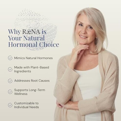 Raena Natural Bioidentical Cream Bi-Est 2.5mg &ndash; Premium Quality &ndash; Easy-to-Use Pump Dispenser &ndash; Smooth & Lightweight Texture &ndash; No Artificial Additives &ndash; Carefully Formulated for Daily Use