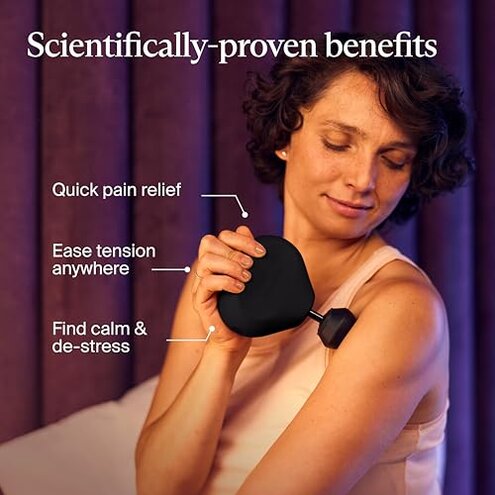 TheraGun Mini (3rd Generation) by Therabody &ndash; Ultra-Portable Massage Gun and Travel Essential for Fast, Effective Pain and Tension Relief Anywhere (Black)