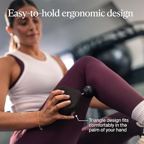 TheraGun Mini (3rd Generation) by Therabody &ndash; Ultra-Portable Massage Gun and Travel Essential for Fast, Effective Pain and Tension Relief Anywhere (Black)