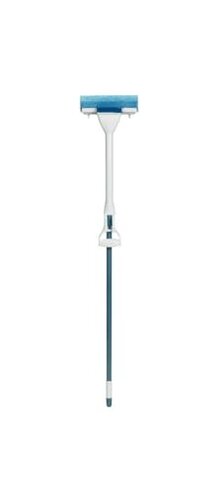 Quickie Automatic 9-Inch Head Roller Mop with Hand Squeeze Feature 54 Inch Length for Home/Bathroom/Kitchen/Tile/Hardwood/House Floors/ Alloy Steel