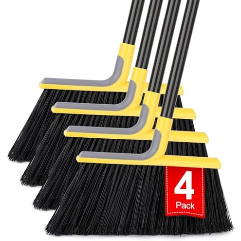 4 Packs Outdoor Broom — Shedding & Durability Issues Review