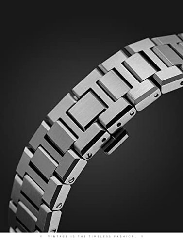 Stainless Steel Strap Case for Band Modification 45mm 44mm 41mm MetalKit Set for Series 7 6 SE 5 4 3 2 1