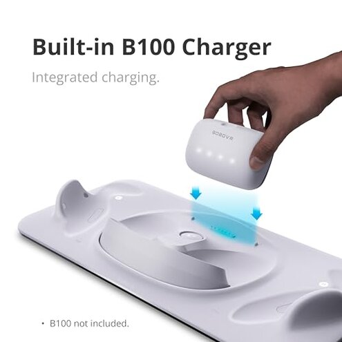 BOBOVR D3 Charging Dock, Wireless Charging for Controller, B100 Fast Charging,Compatible with Quest 3