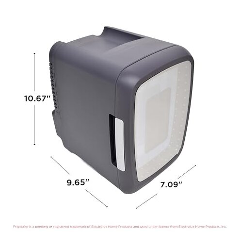 Frigidaire EFMIS179 Gaming Light Up Mini Beverage Refrigerator, Stealth