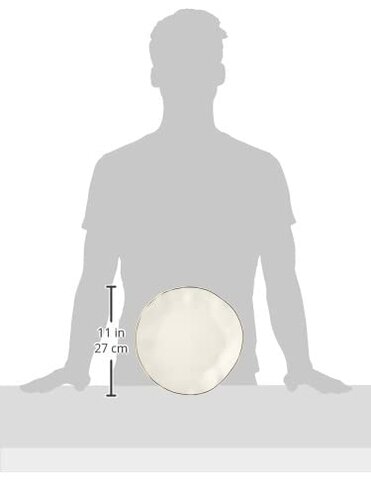 Lenox Blue Bay 12-Piece Dinnerware Set, 15.20 LB, White