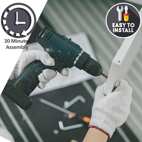 PAOFIN 24.4" H Metal Locker Storage Cabinet with 1 Doors, Pantry with Shelves, Storage Cabinet with Adjustable Leveling Foot for Kitchen, Employees, Office, Kids Locker