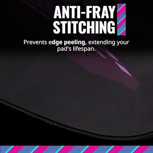 Cooler Master FM510H Gaming Floor Mat, Splash-Proof Surface, Anti-Fray Stitching, Anti-Slip Floor Protector for Computer Gaming Desk Chair, Carpet, Hard Wood, and Tile Floor