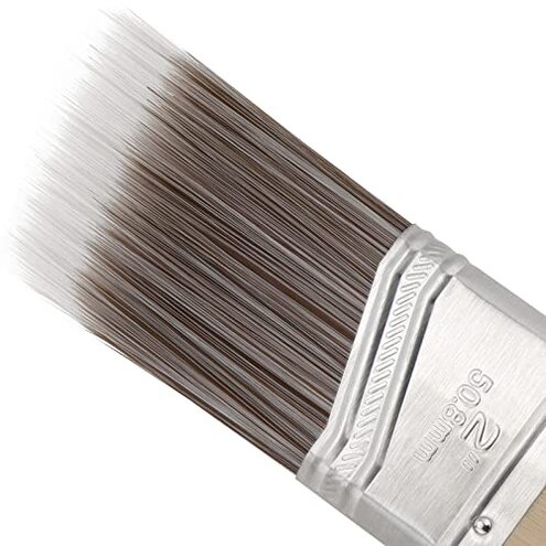 SEHOI 20 PCS 2 Inch Angle Paint Brushes for Acrylics, Stains, Interior & Exterior Use
