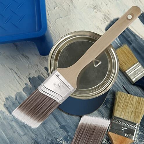 SEHOI 20 PCS 2 Inch Angle Paint Brushes for Acrylics, Stains, Interior & Exterior Use