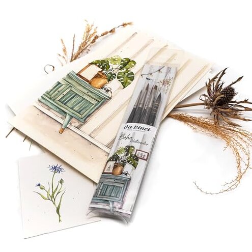 Boho Watercolor Brush KIT - CASANEO/COLINEO 5 UNID