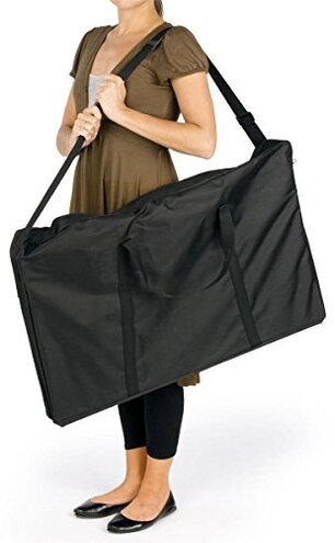 3-Panel Tabletop Display Board, 54 x 30 - Black and Gray Hook & Loop-Receptive Fabric, for Exhibitions and Trade Shows