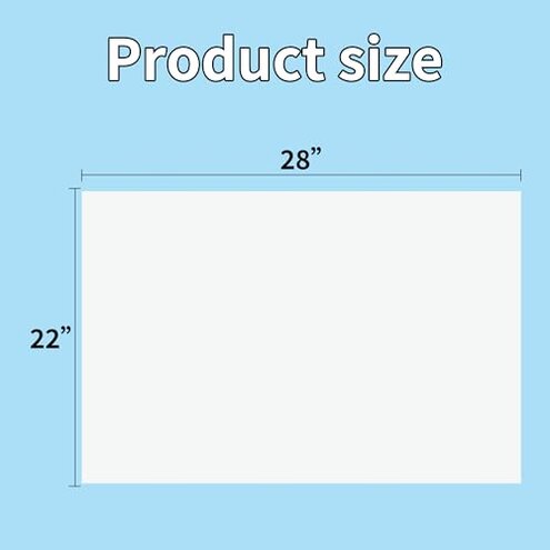 pmybupo 50PCS White Poster Board 22"X28",Value Poster Board for School Craft Project Presentation Drawing Graphic Display,Bulk Board