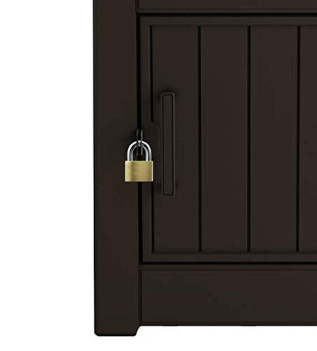 Keter Delivery Box for Porch with Lockable Secure Storage Compartment to Keep Packages Safe, One Size, Brown