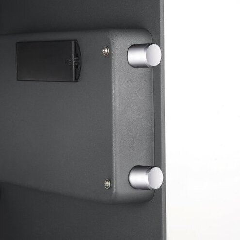 In-Wall Safe with Electronic Keypad and 2 Manual Override Keys - Protect Money, Jewelry, and Passports at Home or Business by Paragon Safes (Gray)