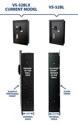 Viking Security Safe VS-52BLX Heavy Duty Hidden in Wall Safe Biometric Fingerprint