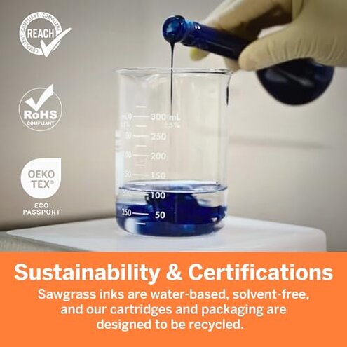 Sawgrass SubliJet UHD Sublimation Ink Cartridge - Black - High-Performance Ink SG500 SG1000 Sublimation Printers - Long-Lasting, High-Viscosity Gel Ink for Vibrant, Crisp Prints