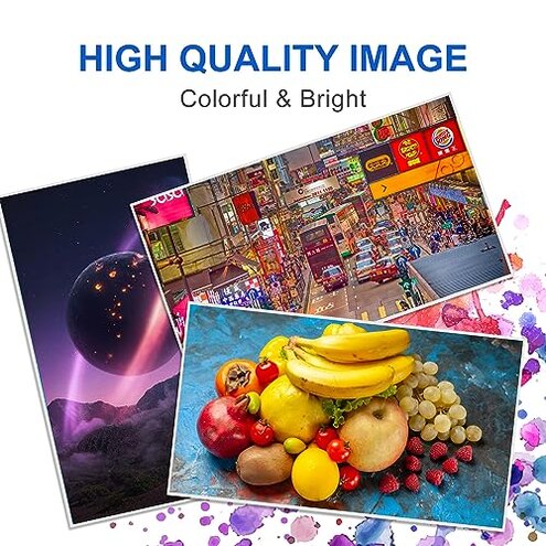 AYMSous SG500 SG1000 Sublimation Ink Cartridge Latest Upgraded Chip Compatible for Sawgrass Virtuoso SG500 SG1000 Printer Compatible with All Firmware Versions(1 Black, 1 Cyan, 1 Magenta, 1 Yellow)