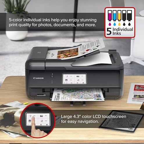 Canon PIXMA TS7720 &ndash; Wireless Home All-in-One Printer