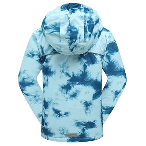 PHIBEE Big Boy's Waterproof Breathable Snowboard Ski Jacket Red 8