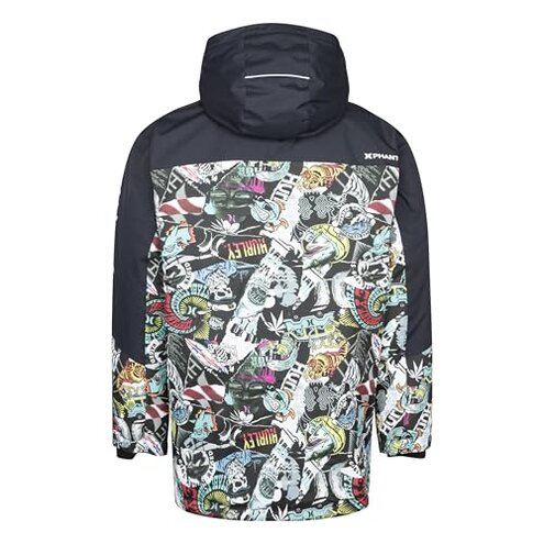Hurley Boys' Snowboard Jacket, Multi