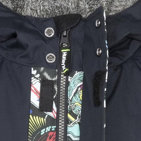 Hurley Boys' Snowboard Jacket, Multi