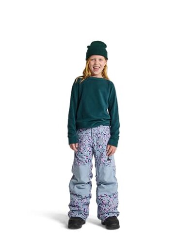 Burton Kids' Skylar Pants, Cheetah, XS