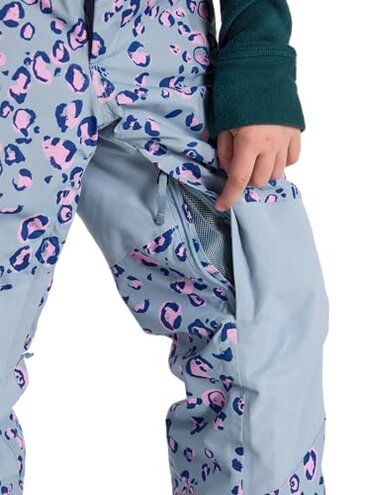 Burton Kids' Skylar Pants, Cheetah, XS