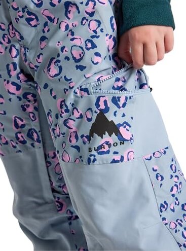 Burton Kids' Skylar Pants, Cheetah, XS