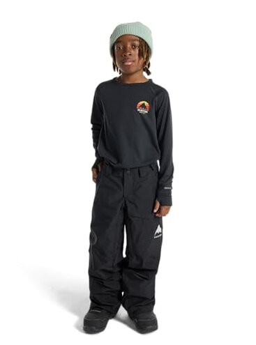 Burton Kids' Gore-TEX Shell Pants, True Black, M
