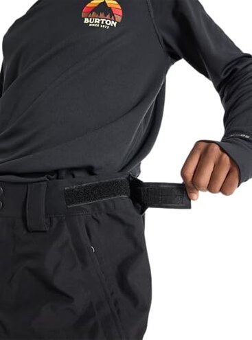 Burton Kids' Gore-TEX Shell Pants, True Black, M