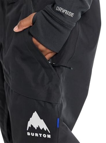 Burton Kids' Gore-TEX Shell Pants, True Black, M