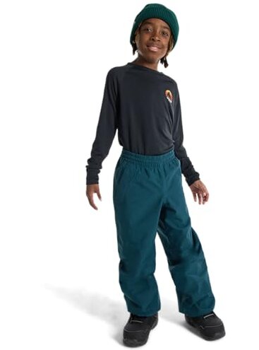Burton Kids' Melter Plus 2L Pants, Deep Emerald, XL