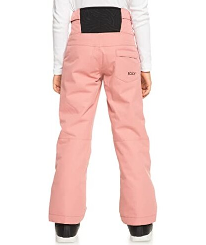 Roxy Girls Diversion Snow Pants with DryFlight Technology, 14/X-Large, Dusty Rose