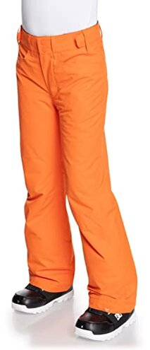 Roxy Girls Backyard Snow Pants (Celosia Orange (NZM0), Large (12))
