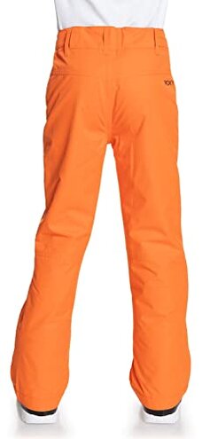 Roxy Girls Backyard Snow Pants (Celosia Orange (NZM0), Large (12))