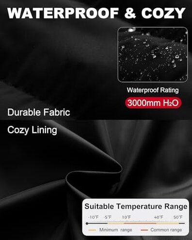 CTFASHION Mens Parka Winter Coats Bubble Coat Extra Long Puffer Jacket Quilted Snow Warm Thicken Padded Insulated Hooded Cotton Removable Grey S