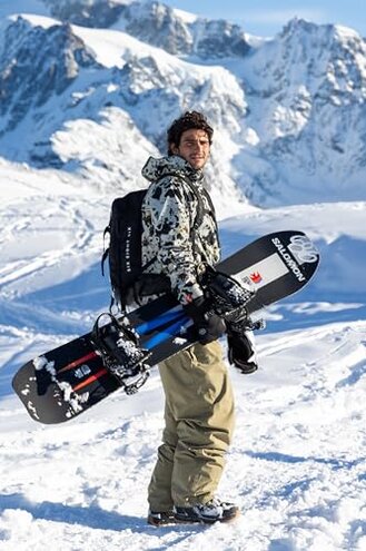 686 Men's GLCR Hydra Thermagraph Jacket - Mechanical Stretch Thermal Clothing - Water & Weather Resistant - Arctic Tundra Print, Medium