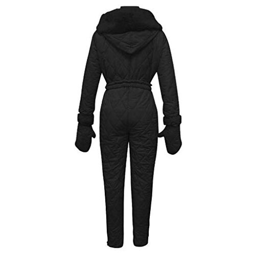 ZWRXW Ski Suit Women Winter Onesies Ski Jumpsuits Outdoor Sports Waterproof Snowsuit Warm Insulated Overall Snowboarding Gear