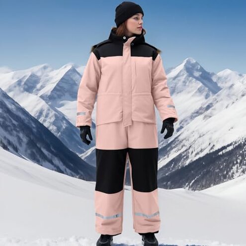 Snow Suits for Women unisex ski pants and jacket set Winter Snowboarding Snowsuit Waterproof Windproof Warm Snow Suit