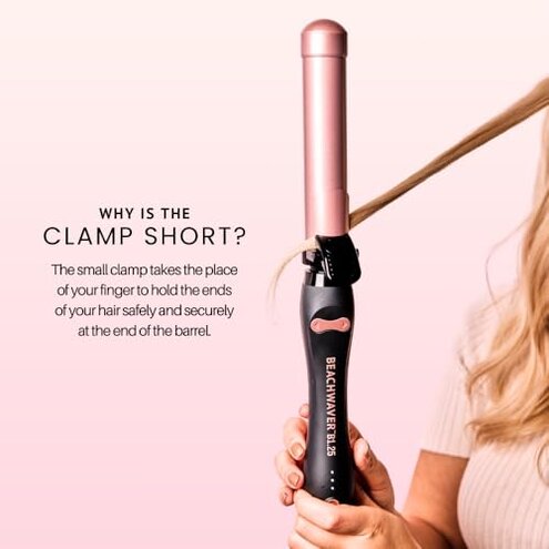 Beachwaver B1 Rotating Curling Iron - Automatic 1 Inch Ceramic - Easy-to-Use Spinning Wand for Long-Lasting Waves - Auto-Shut Off and Dual Voltage (BW160)