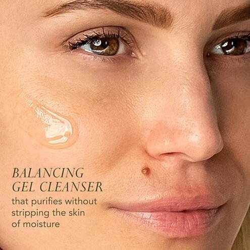 KAT BURKI KB5 Calming Gel Cleanser, Gentle Moisturizing Face Wash & Makeup Remover With Hydrating Botanicals for Sensitive Skin, 4.4 Fl Oz
