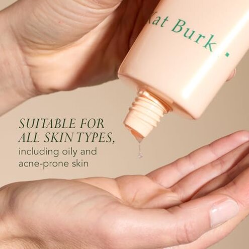 KAT BURKI KB5 Calming Gel Cleanser, Gentle Moisturizing Face Wash & Makeup Remover With Hydrating Botanicals for Sensitive Skin, 4.4 Fl Oz