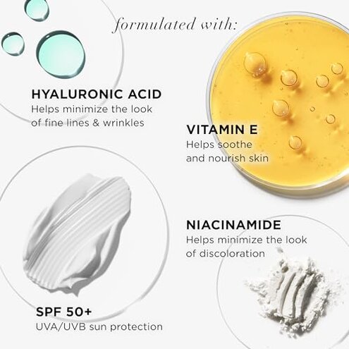 IT Cosmetics CC+ Cream (Medium) - Natural Full Coverage Foundation With SPF 50+, Color Corrector & Anti-Aging Hydrating Serum, Hyaluronic Acid + Peptides, Lightweight - 1.08 fl oz