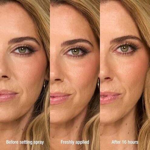 Charlotte Tilbury Airbrush Flawless Setting Spray - Ultra-Fine Hydrating Mist to Prime & Set Face Makeup For Up to 16Hr - Soothes, Blurs Pores & Calms Skin (100ml)