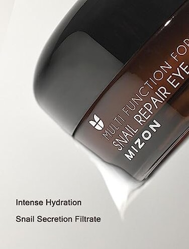 MIZON Full Korean Skincare Set Allin1 Snail Repair Cream Snail Repair Intensive Ampoule Snail Repairing Foam Cleanser and Snail Repair Eye Cream Stocking Stuffers Chirstmas Gift