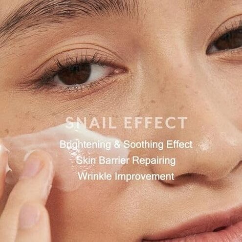 MIZON Full Korean Skincare Set Allin1 Snail Repair Cream Snail Repair Intensive Ampoule Snail Repairing Foam Cleanser and Snail Repair Eye Cream Stocking Stuffers Chirstmas Gift