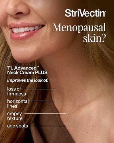 StriVectin TL Advanced Tightening Neck Cream PLUS - 1.0 oz - Tighten and Lift Neck Cream, Visibly Reduces Sagging and Crepey Skin, Improves D&eacute;collet&eacute; Lines and Wrinkles for Smooth, Youthful Skin