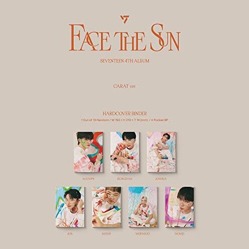 SEVENTEEN FACE THE SUN 4th Album ep.4 Path Version CD+88p PhotoBook+1p Pet Card+16p Lyric Book+4p PhotoCard+2p PostCard+Tracking Sealed